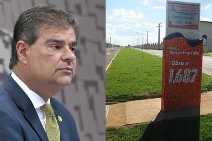 Nelsinho está ‘por um fio’ em investigação por se promover com totens em obras de Campo Grande