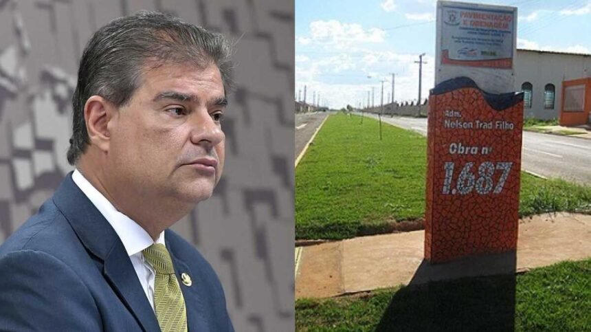 Nelsinho está ‘por um fio’ em investigação por se promover com totens em obras de Campo Grande