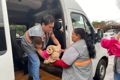 Animais de estimação também são acolhidos no projeto ‘Inverno Acolhedor’, no Parque Ayrton Senna