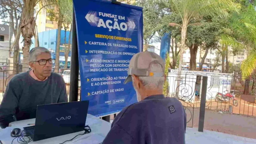 Na praça Ary Coelho, feirão oferece mais de 200 vagas de emprego em rede de supermercados