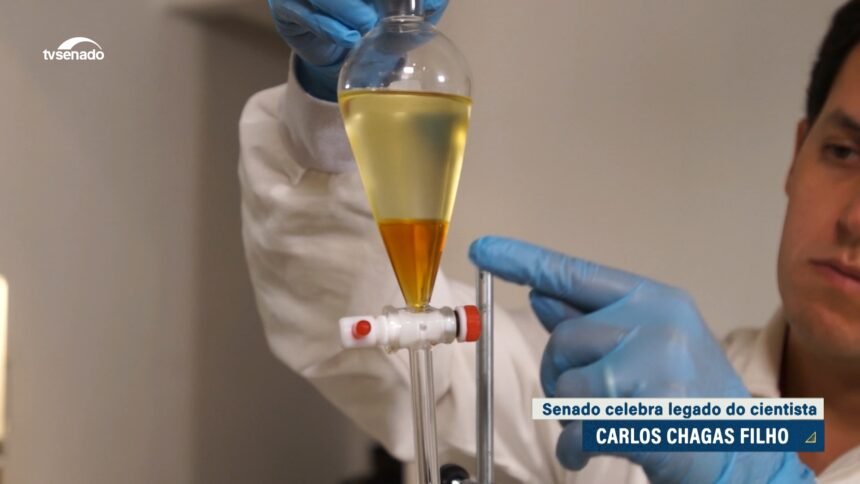 Legado do cientista Carlos Chagas Filho foi celebrado em sessão especial — Senado Notícias