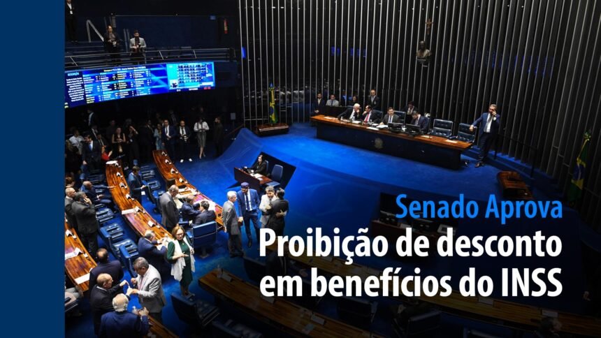 Senado Aprova: proibição de desconto em benefícios do INSS — Senado Notícias