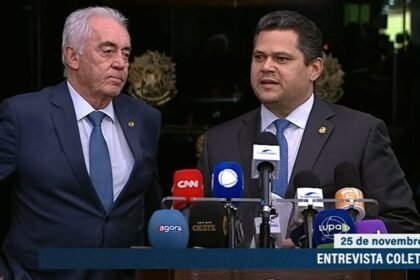 Davi e Otto anunciam data para votar indicação de Jorge Messias na CCJ